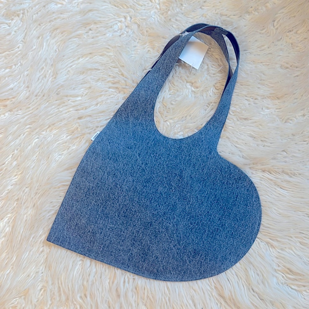 NWT Coperni Mini Denim Heart Tote